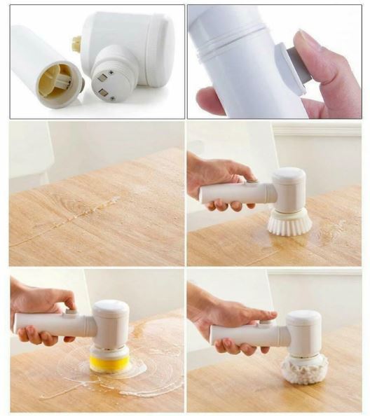 Cepillo de Limpieza Eléctrico a Mano